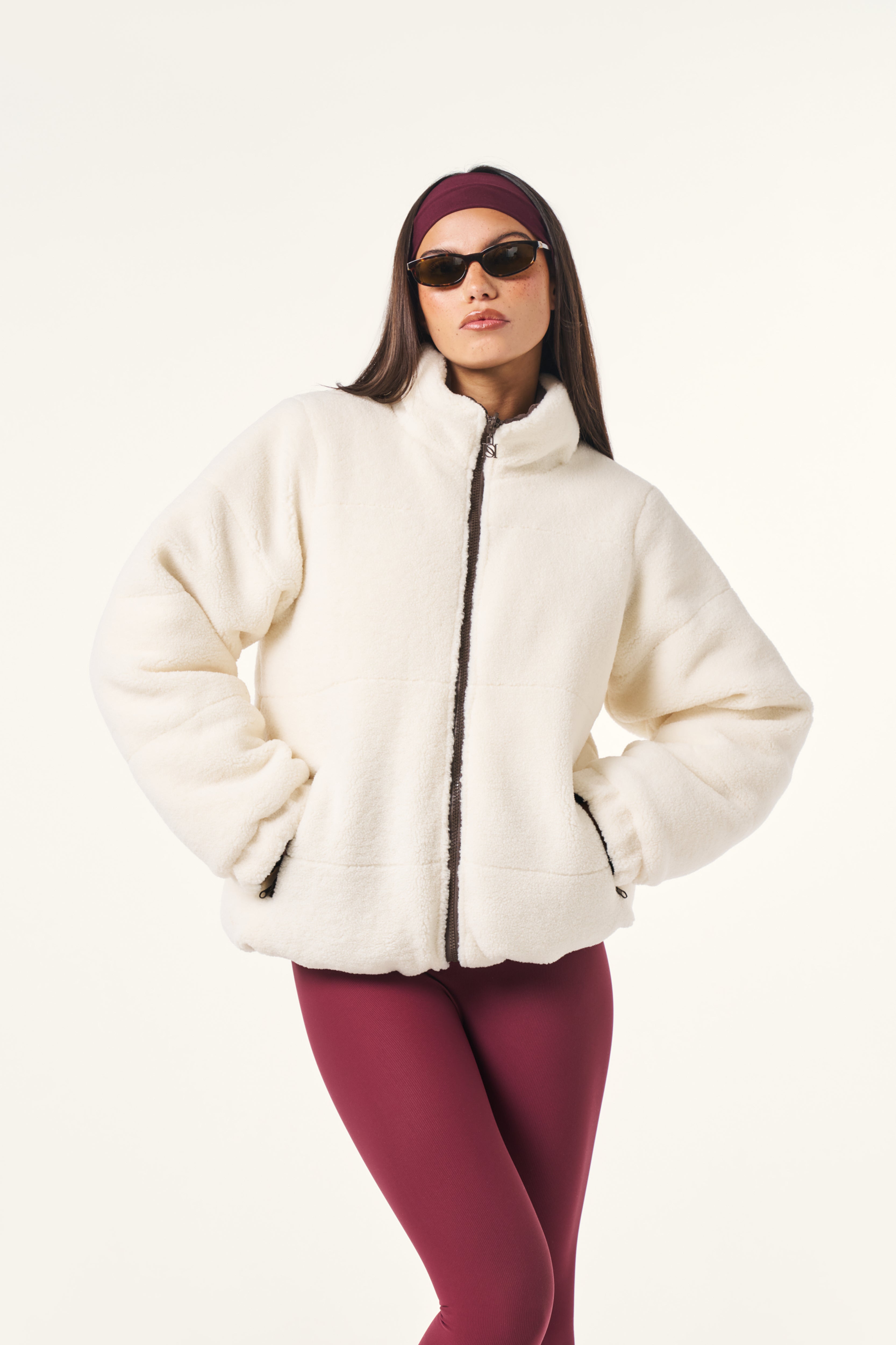 Multiway Reversible Puffer Coat - Espresso – reasn