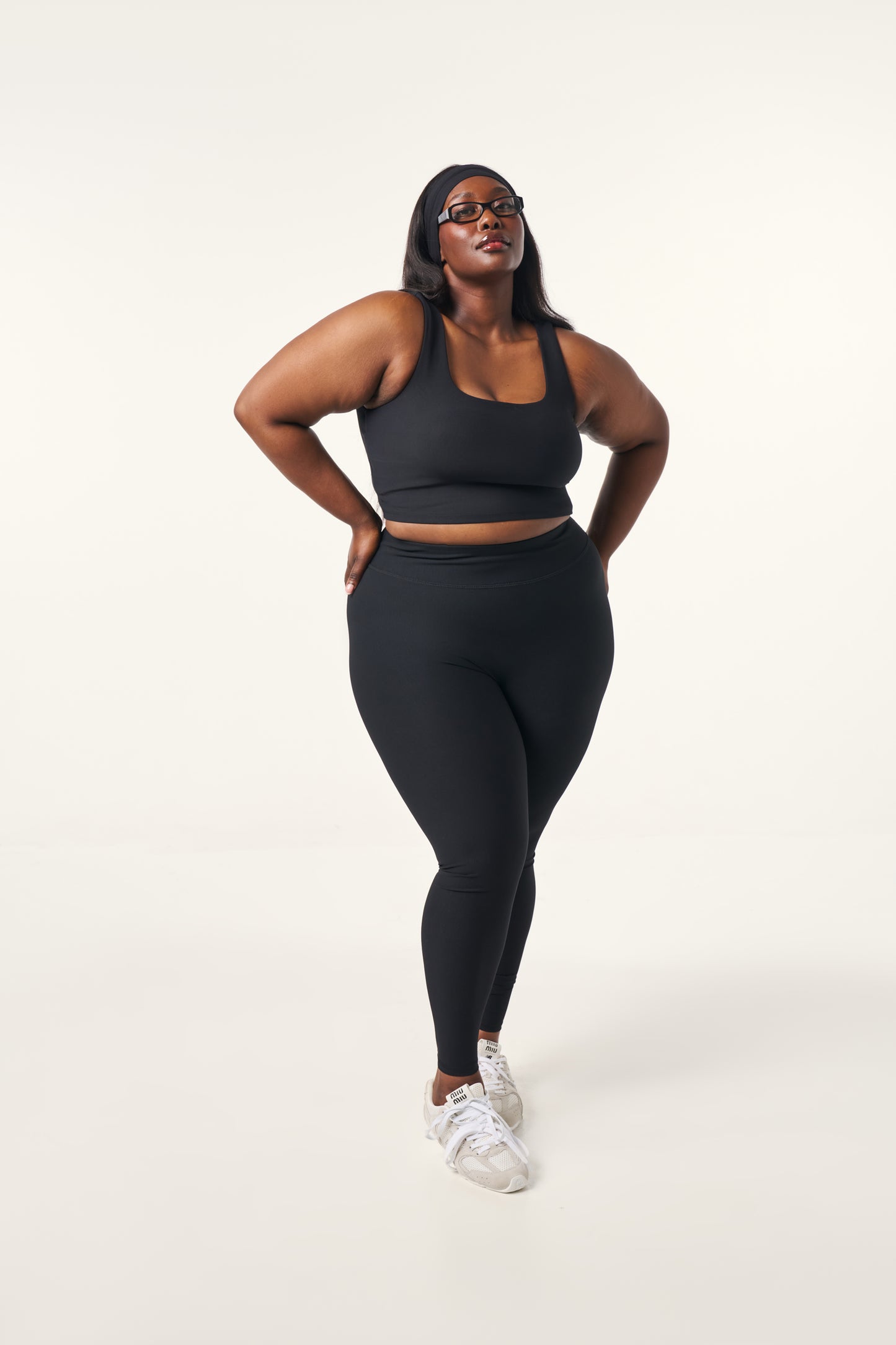 The Sculpt High Waist Leggings - Core Black