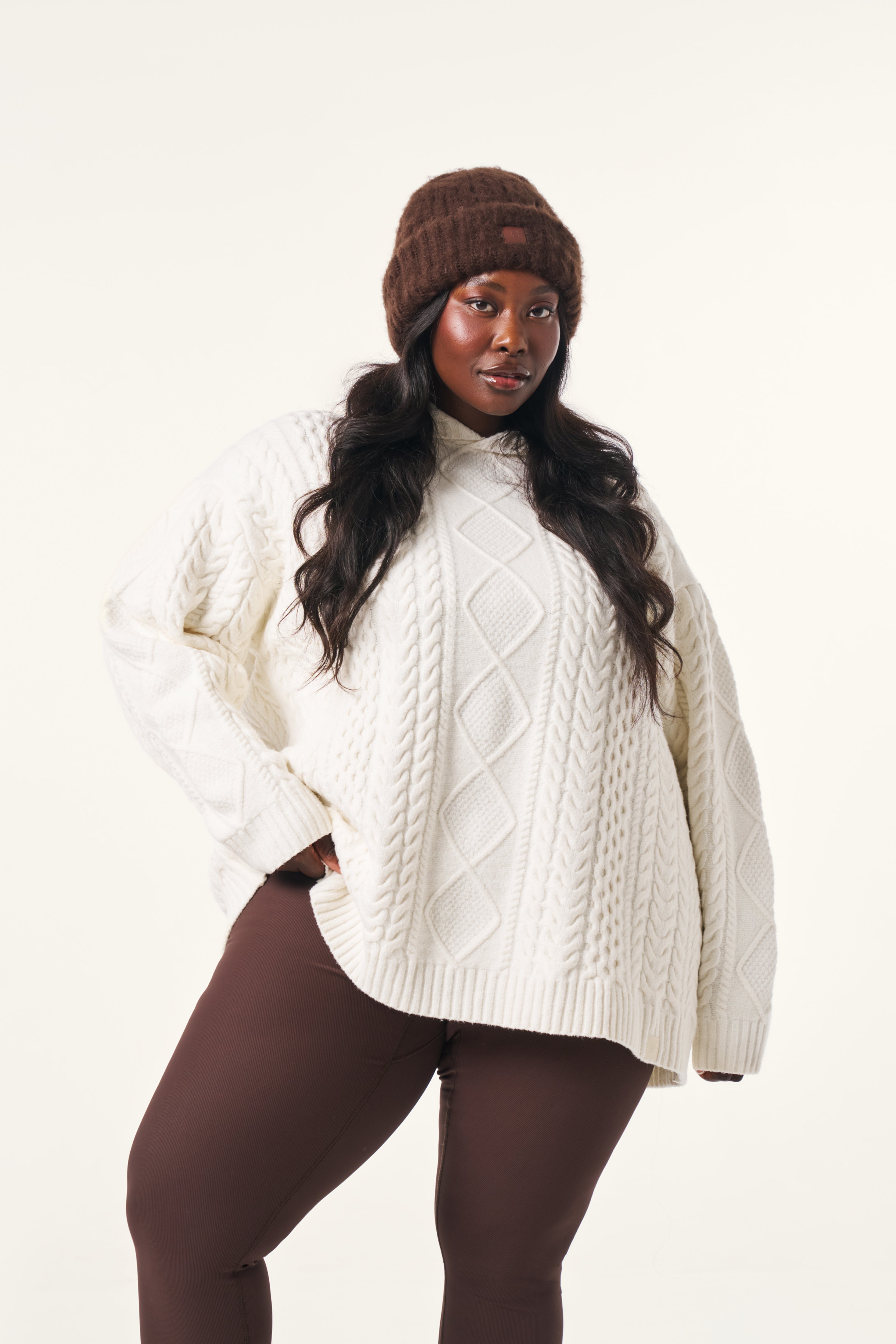 Rest & Recreation knitted hoodie ニット Dual Ended Knitted Zip Hoodie - Charcoal | Mens Knitwear | Shop