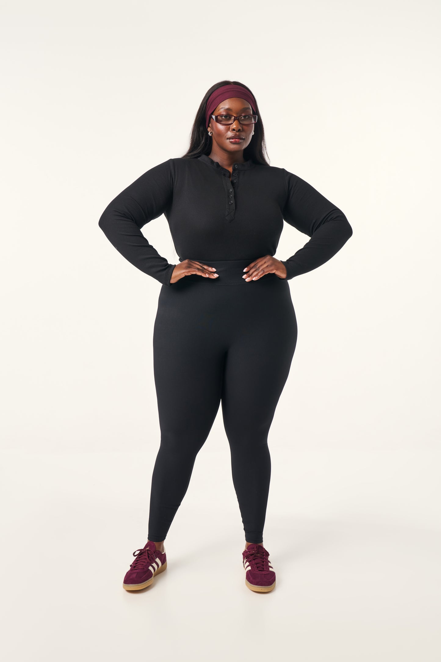 The Sculpt High Waist Leggings - Core Black